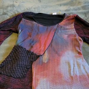 One of a kind top knit top.
